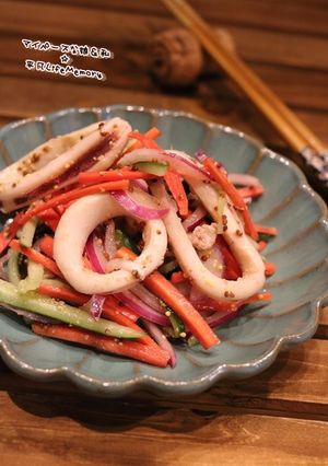 お惣菜屋さんのイカサラダ-レシピのメイン写真