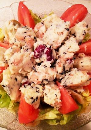 ポテトサラダで花を咲かせましょう！-レシピのメイン写真