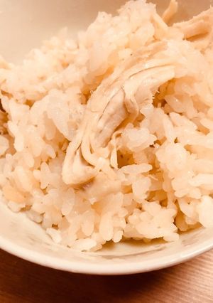 鶏胸肉の鍋キューブごはん-レシピのメイン写真