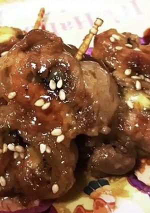 海苔梅チーズ巻き豚串-レシピのメイン写真