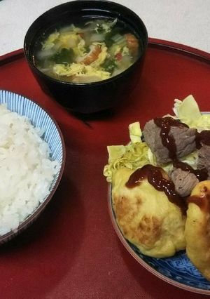 ナゲット定食（血管ダイエット1204）-レシピのメイン写真