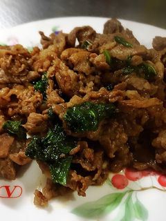 牛肉と紫蘇のバター醤油炒め-レシピのメイン写真