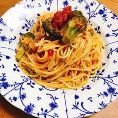 トマトパスタ-レシピのメイン写真