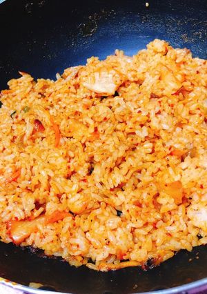 韓国料理のシメにポックンパ！韓国風炒飯-レシピのメイン写真