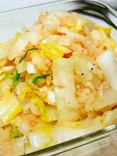 白菜と玉ねぎのさっぱりサラダ♥簡単☆-レシピのメイン写真