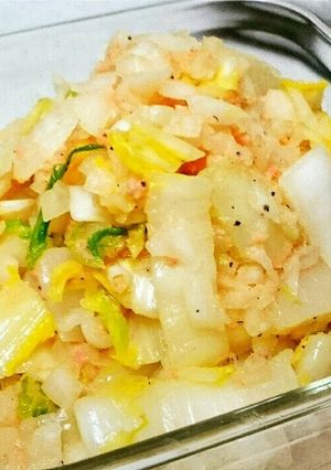 白菜と玉ねぎのさっぱりサラダ♥簡単☆-レシピのメイン写真
