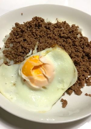 炒めて乗せるだけ！簡単ガパオライス風ご飯-レシピのメイン写真