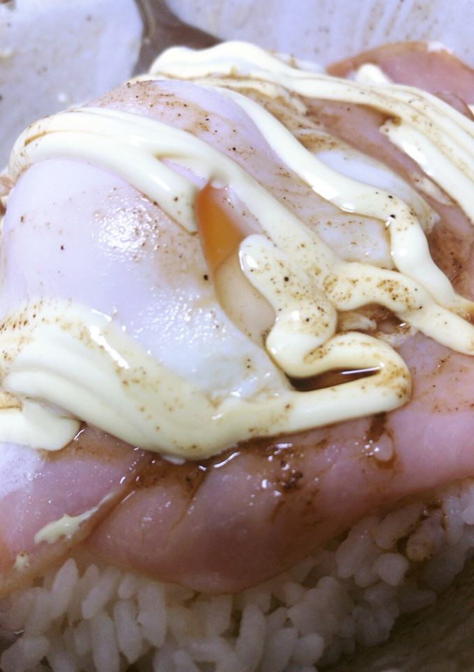 簡単すぎ☆目玉焼き丼-レシピのメイン写真