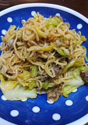 牛すじ焼きそば-レシピのメイン写真