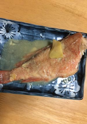 赤魚の味噌味煮付け♪-レシピのメイン写真