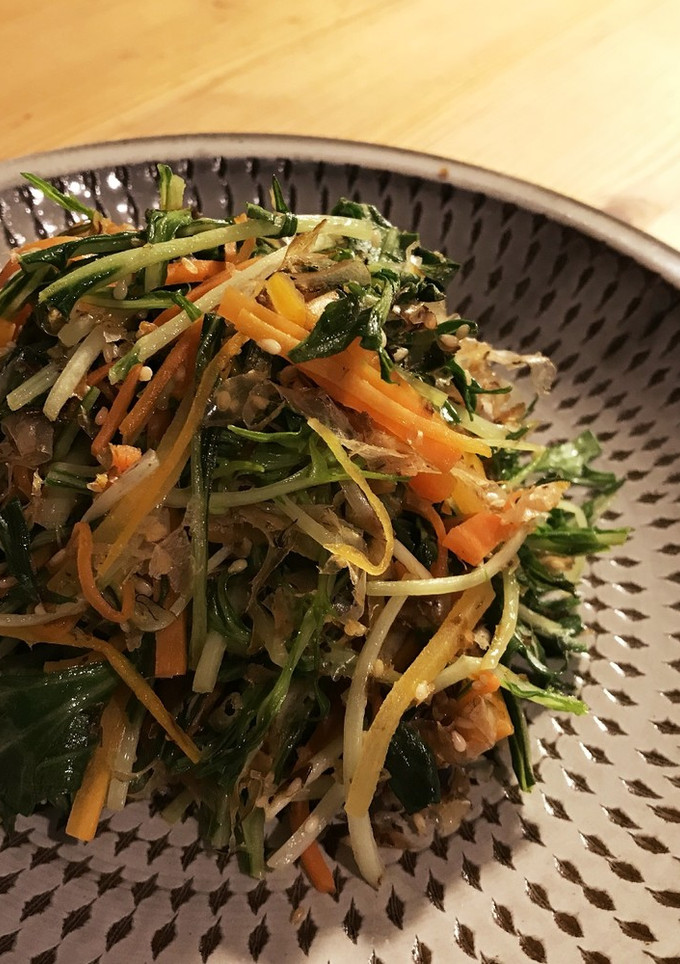 作りおきにも◎水菜のおかか炒め-レシピのメイン写真
