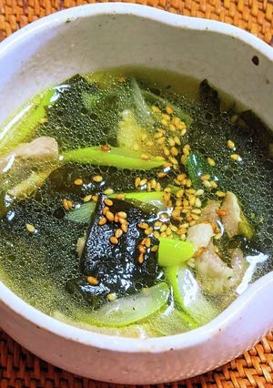 韓国わかめスープ✿ミヨックッ-レシピのメイン写真