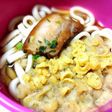 天かす角煮うどん★