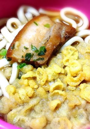 天かす角煮うどん★-レシピのメイン写真