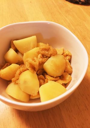 ほっくほく!じゃがいもと油揚げの煮物-レシピのメイン写真