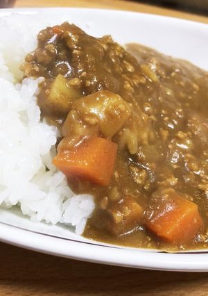 子どもが大好き♡ひき肉カレー-レシピのメイン写真