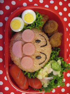 アンパンマンお弁当-レシピのメイン写真
