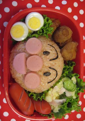 アンパンマンお弁当-レシピのメイン写真