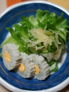 ザワークラフトと胡瓜の和え物-レシピのメイン写真
