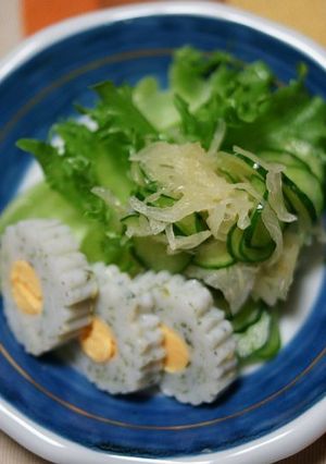 ザワークラフトと胡瓜の和え物-レシピのメイン写真