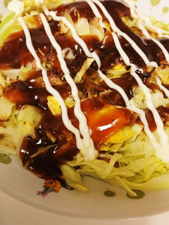 ダイエットにも☆小麦粉なしのお好み焼き風-レシピのメイン写真