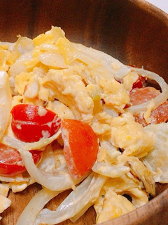 トマトのスクランブルエッグ-レシピのメイン写真