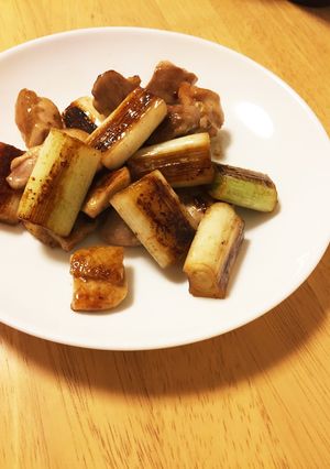 焦がし醤油の甘辛焼き鳥＆焼きネギ-レシピのメイン写真