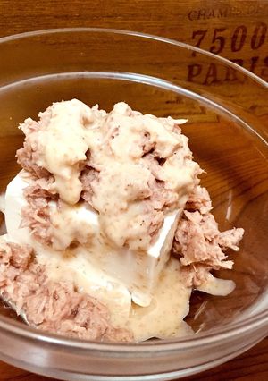 ちょい足し一品に！ツナごま豆腐-レシピのメイン写真