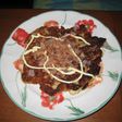 納豆のお好み焼き風おやき