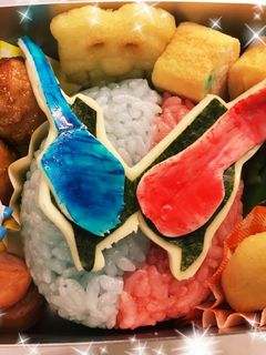 幼稚園 お弁当 仮面ライダービルド-レシピのメイン写真