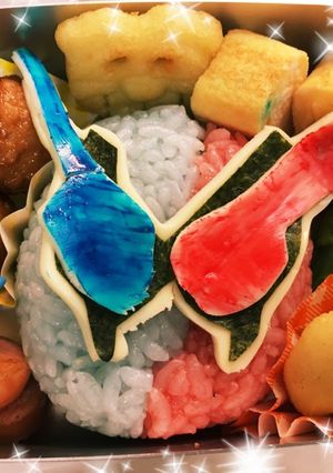 幼稚園 お弁当 仮面ライダービルド-レシピのメイン写真