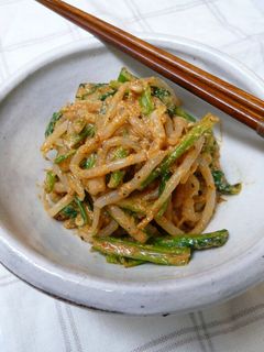ちょい辛♪もやしのごま酢和え-レシピのメイン写真