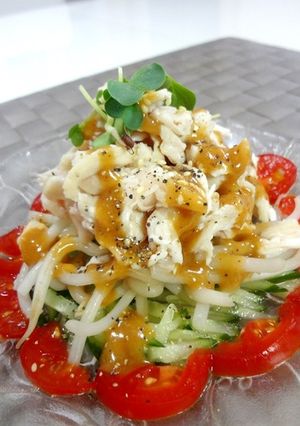 モヤシと鶏胸のPナッツ棒棒鶏-レシピのメイン写真