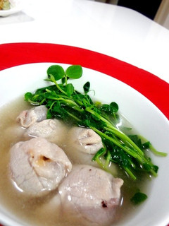 wピーナツの肉巻きスープ仕立て-レシピのメイン写真