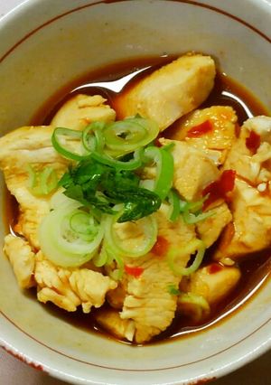 作り置き✿鶏むね肉のピリ辛甘酢ソース✿-レシピのメイン写真