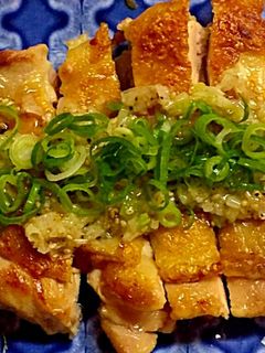 パリパリ鶏皮ネギ塩ダレ-レシピのメイン写真