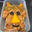 節分なので、、、簡単にできる鬼キャラ弁