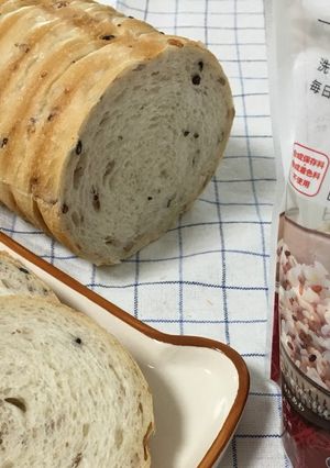 トヨ型（大）十五穀米のラウンド食パン-レシピのメイン写真