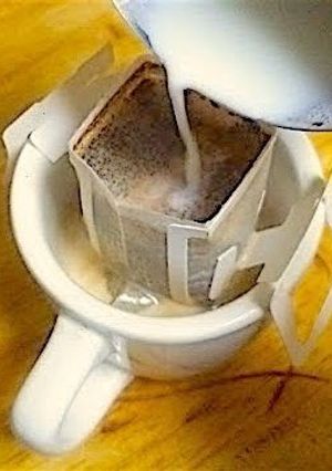 〓旨！牛乳でいれるドリップバッグコーヒー-レシピのメイン写真