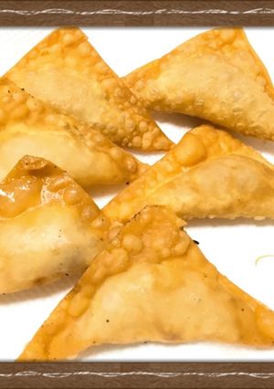 ‎*:ஐ玉ねぎとツナの包み揚げஐ:*-レシピのメイン写真