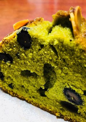 やさしい甘みの黒豆抹茶ケーキ♬-レシピのメイン写真