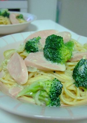 おさかなのソーセージでやさしいスパゲティ-レシピのメイン写真