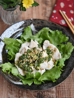 しゃぶしゃぶ鶏の香味中華風サラダ-レシピのメイン写真