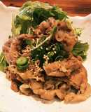 太喜のジャポネソースでスタミナ丼ぶり