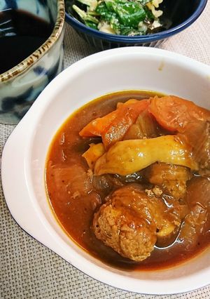 野菜たっぷりミートボールシチュー-レシピのメイン写真