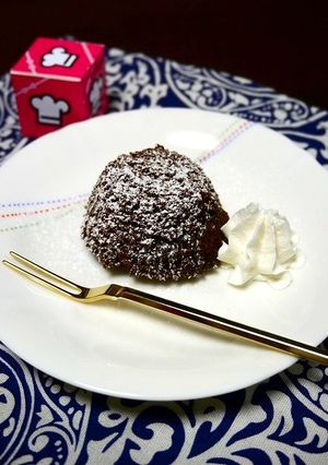 バレンタイン！レンチン☆ガトーショコラ-レシピのメイン写真