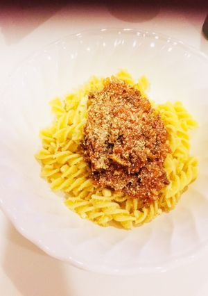 カロリーハーフ蓮根入り♡ミートソース-レシピのメイン写真