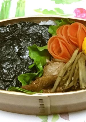 お弁当に♡レンジで甘み増♡ひらひら人参-レシピのメイン写真