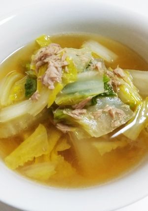 白菜とツナのやわらか煮-レシピのメイン写真