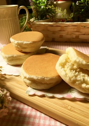 もっちり♡長芋のスコーン風パンケーキ♡-レシピのメイン写真